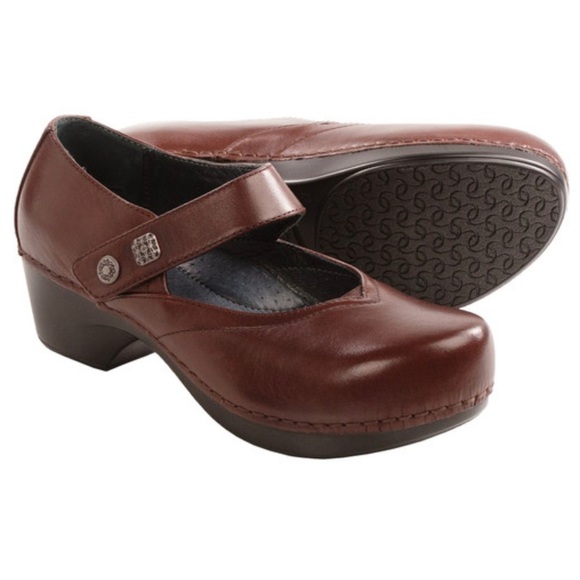 Dansko Tandy Women Cordovan Burnished Full Grain Mary Jane Shoes size 39 - Picture 1 of 8